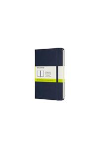 MEDIUM PLAIN HARDCOVER NOTEBOOK SAPPHIRE