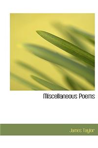 Miscellaneous Poems