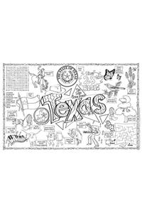 Texas Symbols & Facts Funsheet - Pack of 30
