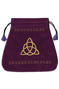 Triple Goddess Velvet Tarot Bag