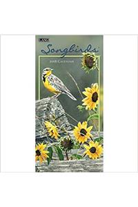 Songbirds 2018 Vertical Calendar (Deluxe Vertical Wall)