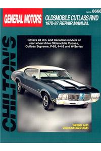 Oldsmobile Cutlass RWD (70 - 87) (Chilton)
