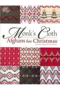 Monk's Cloth Afghans for Christmas