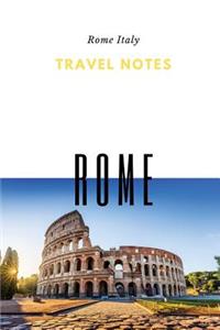 Travel Notes Rome