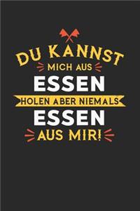 Du Kannst Mich Aus Essen Holen Aber Niemals Essen Aus Mir!: Notizbuch A5 kariert 120 Seiten, Notizheft / Tagebuch / Reise Journal, perfektes Geschenk für alle dessen Heimatstadt Essen ist