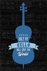 Cello Manuscript Notebook