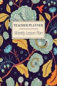 Teacher Planner - Weekly Lesson Plan