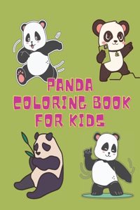 Panda coloring Book