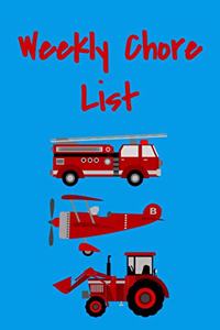 Weekly Chore List