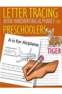 Letter Tracing Book Handwriting Alphabet for Preschoolers TIGER