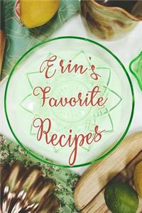 Erin's Favorite Recipes
