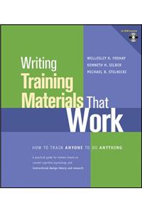 Writing Training Materials That Work