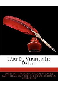 L'Art De Vérifier Les Dates...