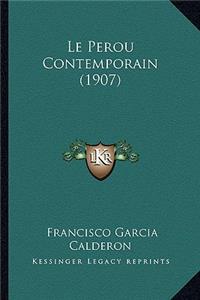 Perou Contemporain (1907)