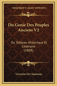 Du Genie Des Peuples Anciens V2