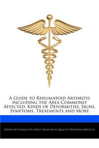 A Guide to Rheumatoid Arthritis Including the Area Commonly Affected, Kinds of Deformities, Signs, Symptoms, Treatments and More