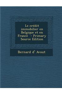 Le Credit Immobilier En Belgique Et En France