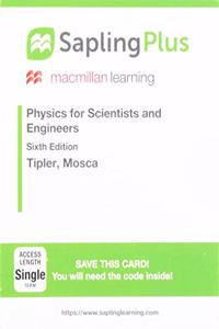 Saplingplus for Physics for Scientists and Engineers (Single-Term Access)