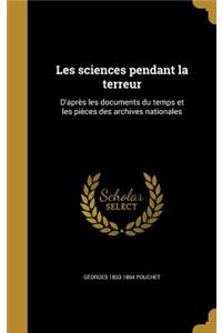 Les sciences pendant la terreur