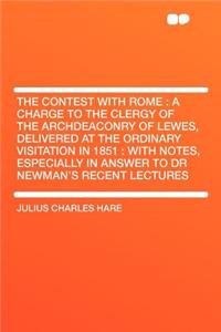 The Contest with Rome