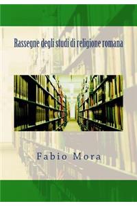 Rassegne Degli Studi Di Religione Romana