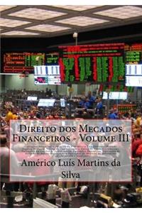 Direito dos Mecados Financeiros - Volume III