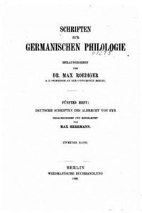 Schriften zur germanischen philologie