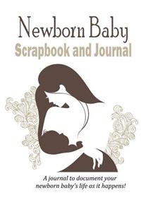 Newborn Baby Scrapbook and Journal