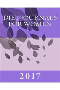 Diet Journals for Women 2017