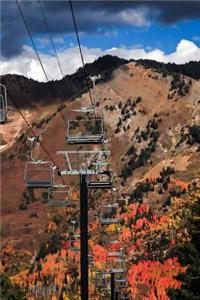 On the Chairlift in Fall Journal