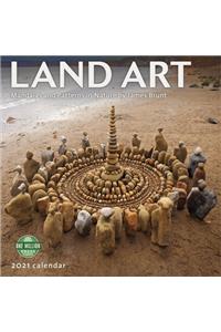 Land Art 2021 Wall Calendar