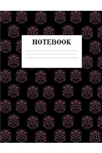 Pink Sugar Skulls Notebook