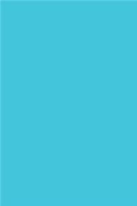 Dot Grid Turquoise colored Bullet Journal