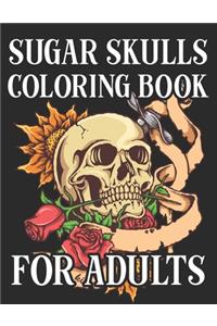 Sugar Skulls Coloring Book For Adults