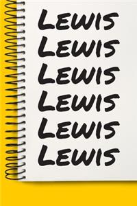 Name Lewis A beautiful personalized