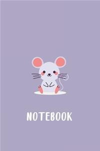 Cute Animal Purple Notebook Birthday Gift