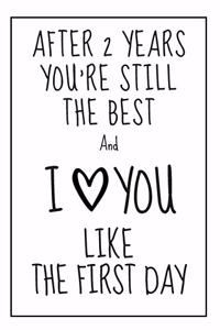 2 Year Anniversary Gift Notebook