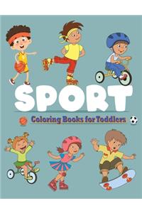 Sport Coloring Books for Toddlers