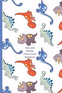 Daily and Weekly Chore Chart Notebook