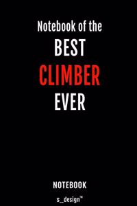 Notebook for Climbers / Climber