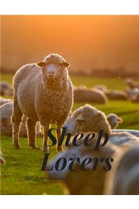 Sheep Lovers 2020 Calendar Journal