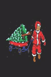 Santa With Christmas Tree