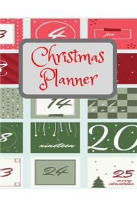 Christmas Planner: Christmas Holiday Planner, Organizer Journal Planner, Weekly Planner, Shopping List, Gifts List, Detail Planner, New Year's resolutions