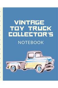 Vintage Toy Truck Collector's Notebook
