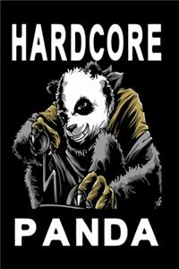Notizbuch Hardcore Panda