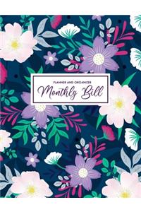 Monthly Bill Planner and Organizer