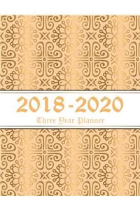 2018 - 2020 Three Year Planner