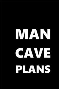 2019 Daily Planner For Men Man Cave Plans White Font Black Design 384 Pages