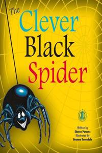 Clever Black Spider