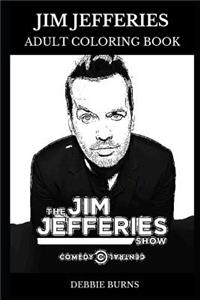 Jim Jefferies Adult Coloring Book